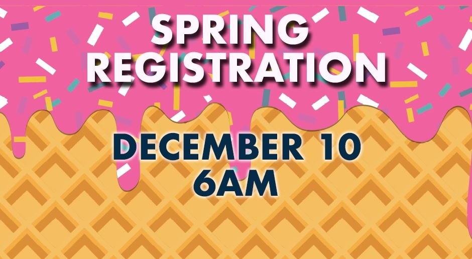 Spring Rec Registration: Mark your calendars